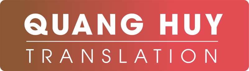 Dịch thuật Quang Huy – Công ty dịch thuật số 1 Việt Nam