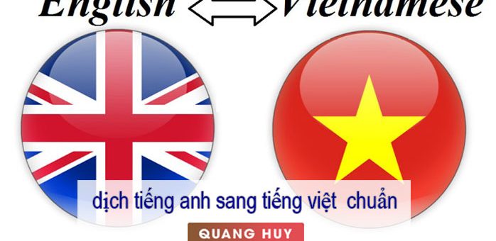 Dịch Tiếng Anh Sang Tiếng Việt Chuẩn tại Hà Nội