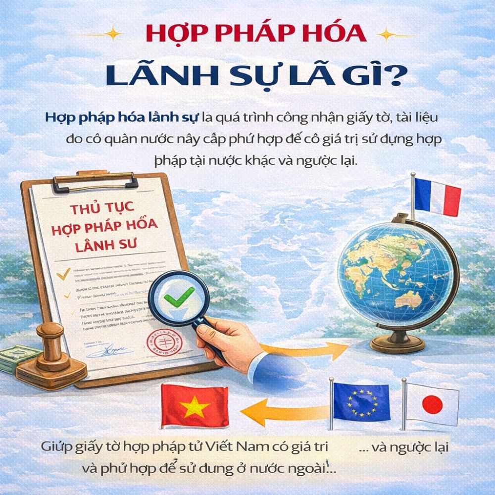 Thời hạn của giấy tờ hợp pháp hóa lãnh sự