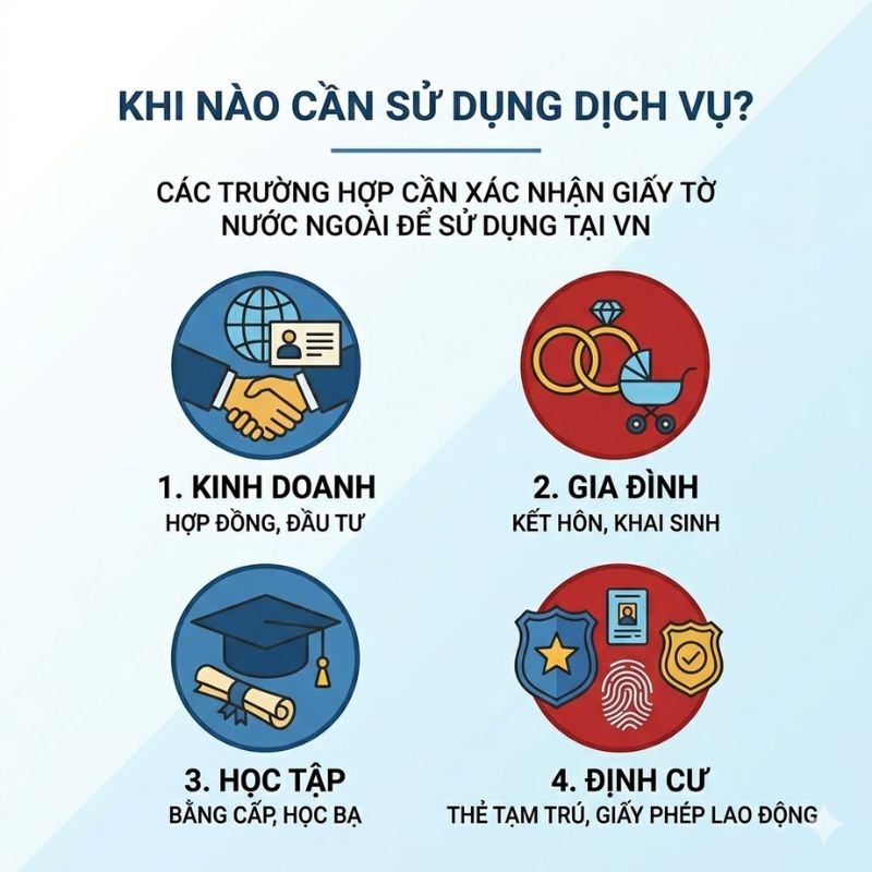 Quy trình dịch vụ hợp pháp hoá lãnh sự đúng chuẩn pháp lý