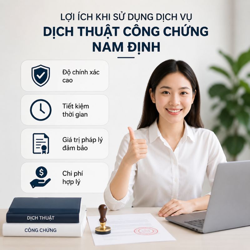 Dịch thuật công chứng Nam Định – Địa chỉ hỗ trợ dịch giấy tờ, hồ sơ chuyên ngành uy tín, đảm bảo chất lượng bản dịch và tiến độ hoàn thành.