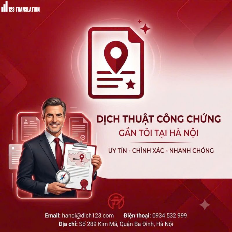 Dịch thuật công chứng gần tôi tại Hà Nội 2026 