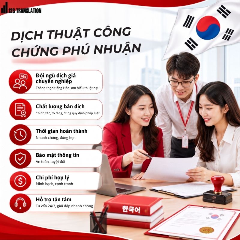 Dịch thuật công chứng Phú Nhuận 2026