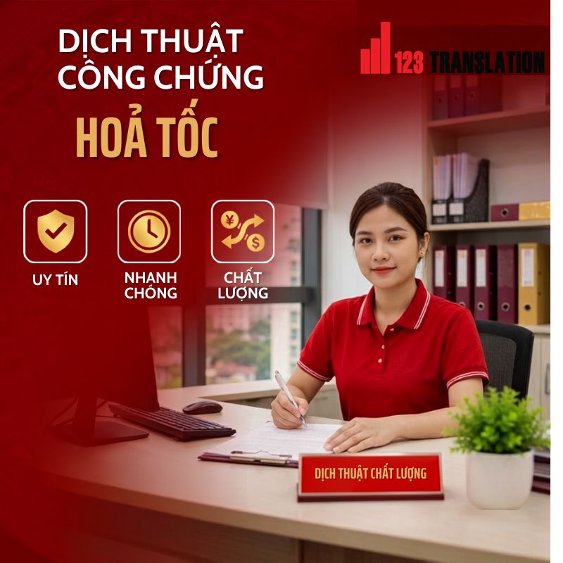 Dịch thuật công chứng hỏa tốc 2026