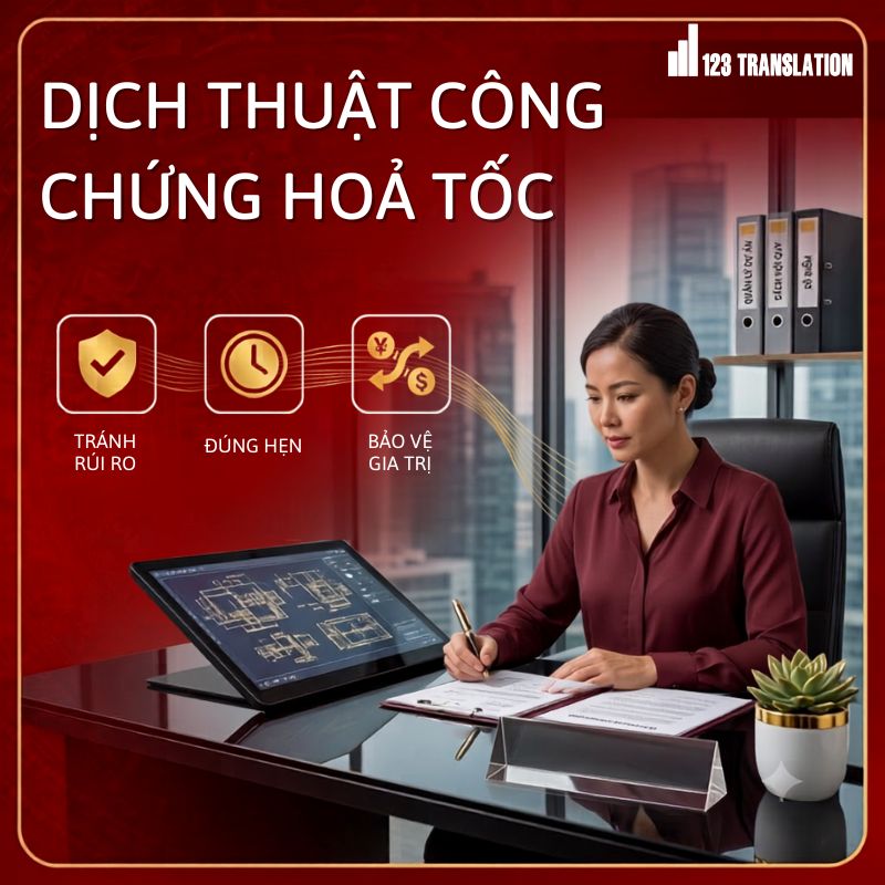 Dịch thuật công chứng hỏa tốc 2026