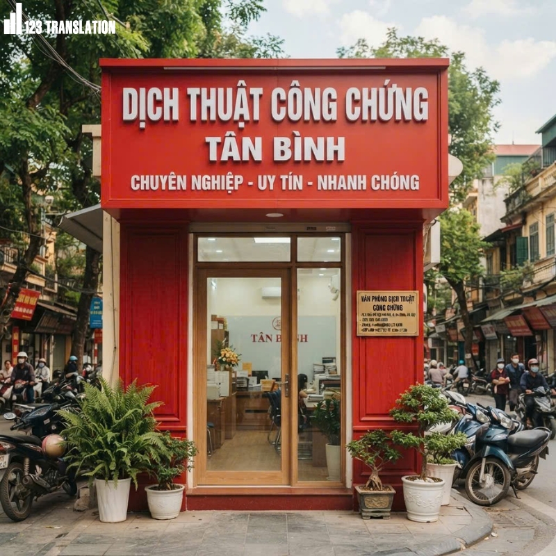 Dịch thuật công chứng Tân Bình
