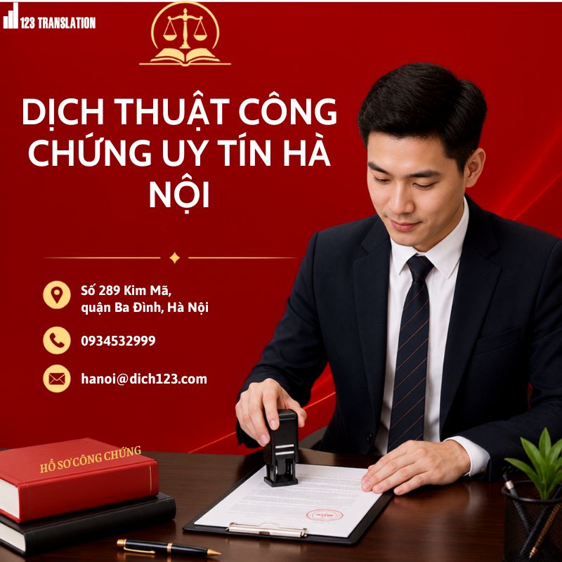 Dịch thuật công chứng uy tín Hà Nội 2026